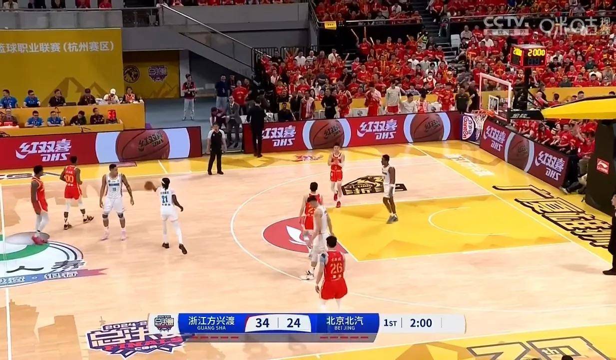 包含半场比分：54-52，北京队微弱领先，比赛悬念重重！的词条